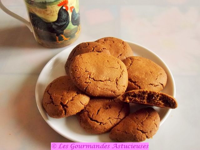 Biscuits farine millet sarrasin café (Vegan sans gluten)