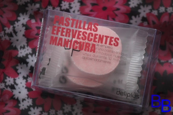 Pastillas efervescentes manicura Deliplus 