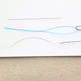 flexible bead stringing needles