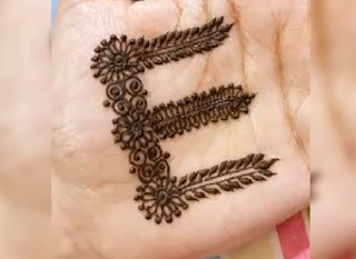 অক্ষর দিয়ে মেহেদি ডিজাইন - Mehndi designs with letters - NeotericIT.com