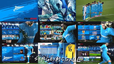 PES 2016 Zenit Graphic Menu v1.0 By SergeyMcCall