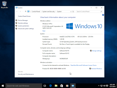 Cara Upgrade Windows 7 / Windows 8.1 ke Windows 10 dan Aktif Permanen