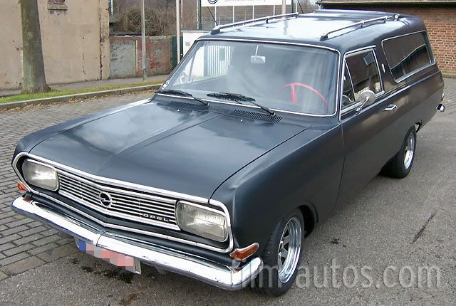 Opel Rekord B Leichenwagen Rat Style