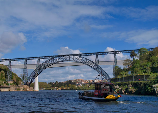 jiemve, Portugal, Porto, Vila Nova de Gaia, Douro, pont, Maria Pia, Eiffel, Seyrig, Saint-Jean, Sao-Joao