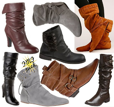 Brown Riding Boots Fashion on Fashion Me Fabulous  Slouchy Boots