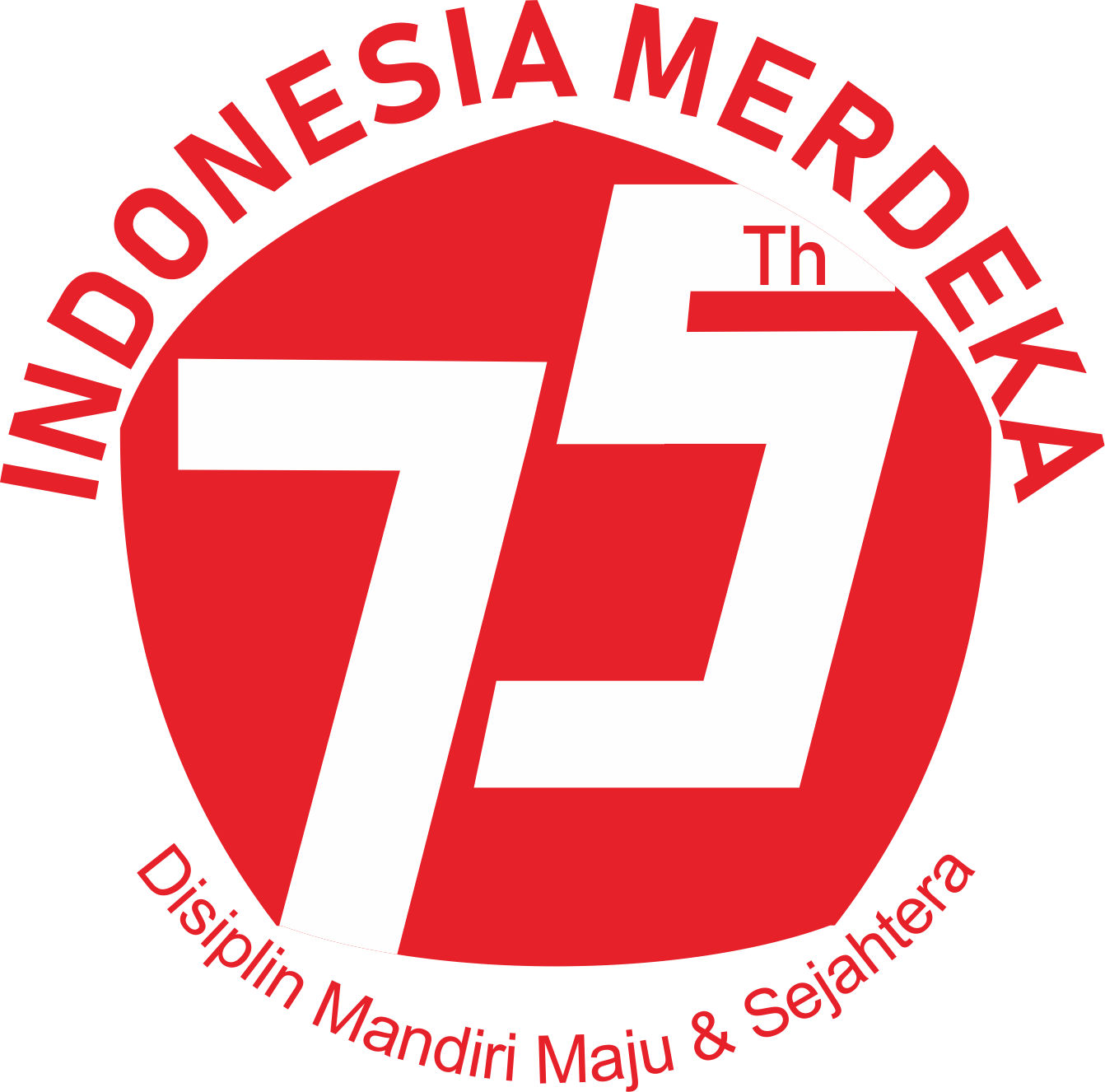  Logo  75  Tahun  Indonesia  Merdeka  Portofolio Desain  Hermawan