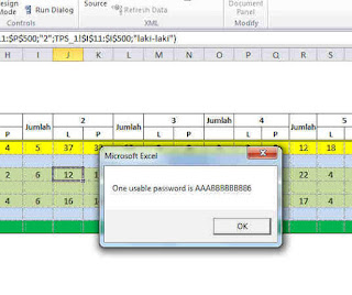 Cara Membobol Password Sheet Excel