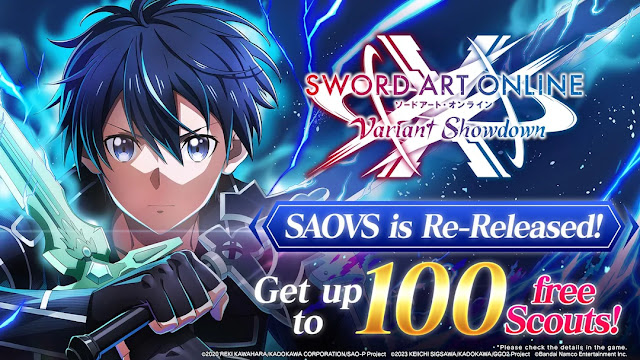 Sword Art Online Variant Showdown Re-Releases