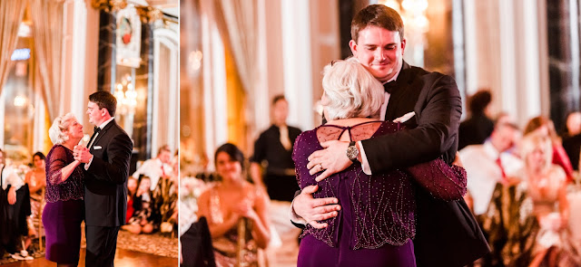 A classic formal winter wedding at the Hotel Monaco and The Belvedere in Baltimore, Maryland Photographed by Heather Ryan Photography