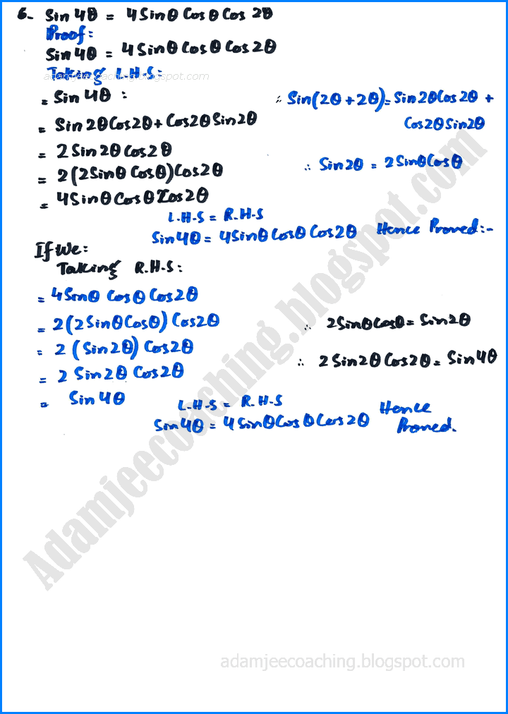 trigonometric-identities-of-sum-and-difference-of-angles-exercise-10-3-mathematics-11th