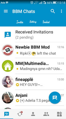 BBM KIMOCHI SIMPLE BLUE V3 TERBARU