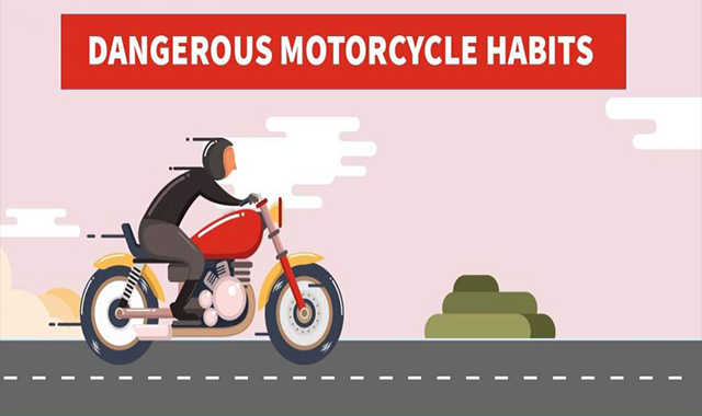 Dangerous Motorcycle Habits 