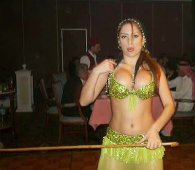 Arabian Sexy Women Dancing In Hotel
