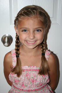 Back to School Hairdo: French "Doubled-Up" Braids  Cute 