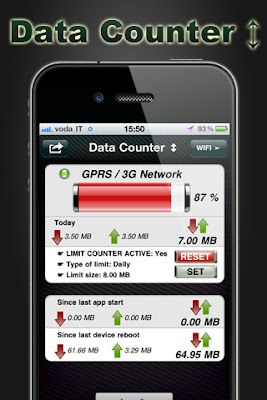 Data Counter↕ - Data usage for all carriers iPA Version 1.1.7