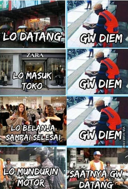 10 Meme 'Perbedaan Kegiatan Lo dan Gue' Ini Kocaknya Nendang Abis