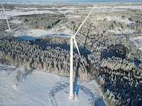 The Largest Wooden Wind Turbine in the world has been switched on.