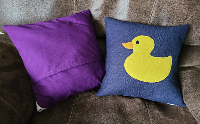 Quilted cushions | DevotedQuilter.com