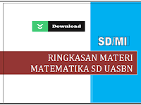 Download Rangkuman Materi USBN Matematika SD/MI 2018
