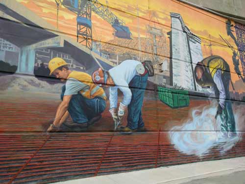 Ironworkers Mural