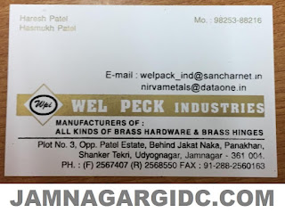 WEL PECK INDUSTRIES - 9825388216