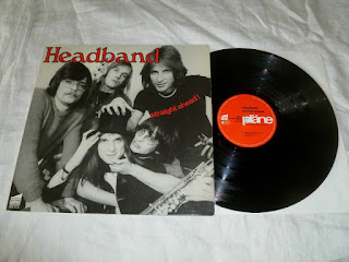 Headband "Straight Ahead!" 1979 Germany Private Jazz Funk, Jazz Rock,Fusion debut album