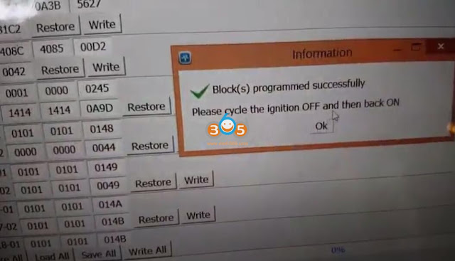 Calibrate Ford F150 speedmeter with forscan 7