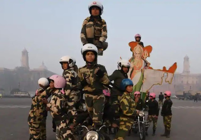 crpf mahila daredevil team