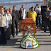 Autoridades rinden homenaje a policía caído