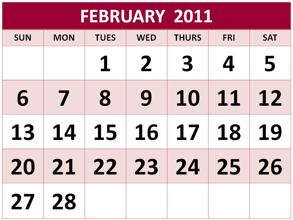 printable yearly calendar 2011. free printable calendar in pdf