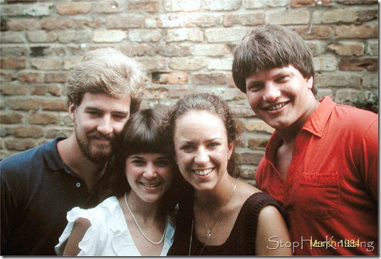 Kids and spouses March 1984