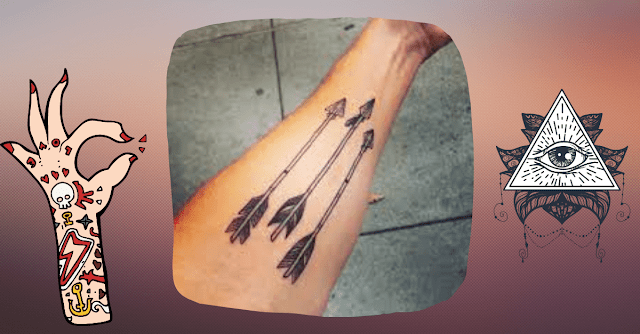 Arrow anxiety tattoos