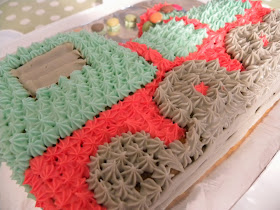 Train Birthday Cake