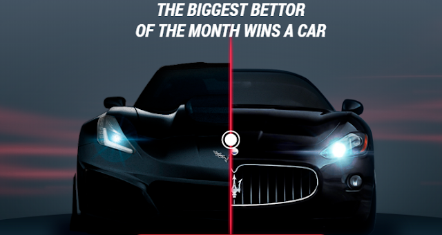 Corvette ZR1 or Maserati GranTurismo win Every Month in 1xbet 