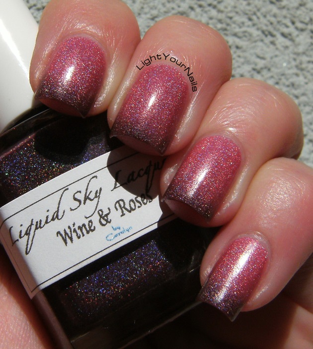 Liquid Sky Lacquer Wine & Roses