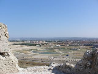 Lagos Penelope Curz vistas ermita de Santa Barbara Valdespartera Zaragoza