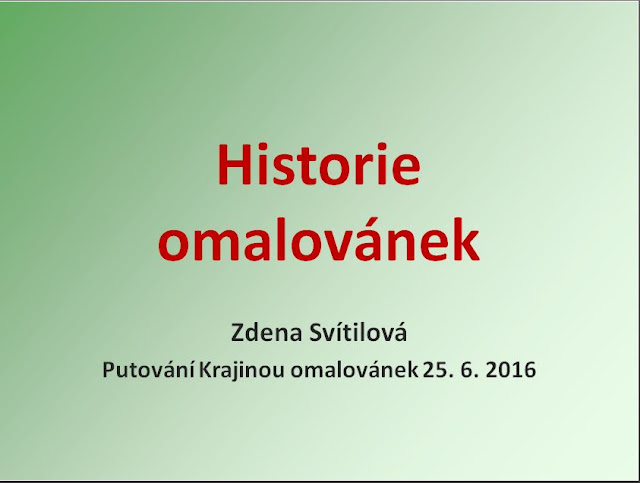 Historie omalovánek - Krajina omalovánek