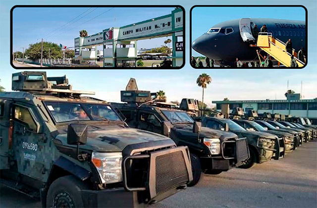 LLEGARON FUERZAS ESPECIALES del EJERCITO a REYNOSA