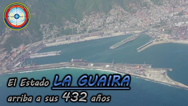 El Estado La Guaira arriba a sus 432 años de ser fundado