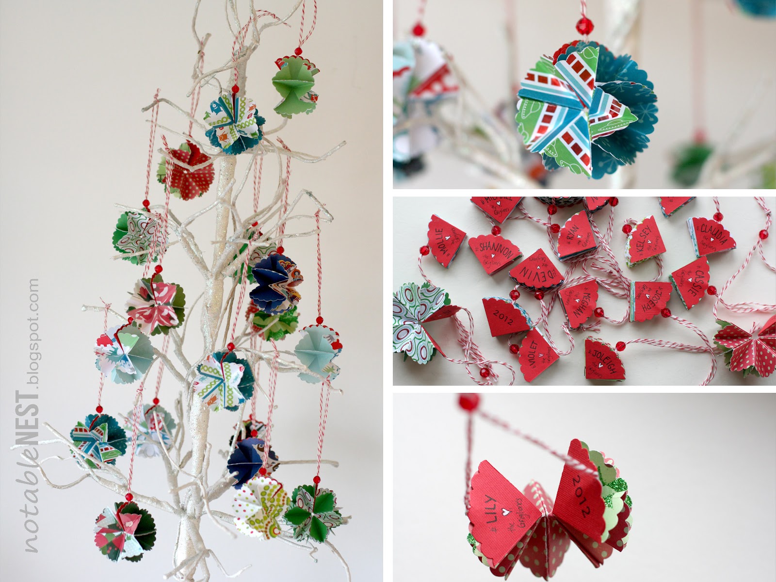 Notable Nest Foldable Christmas  Ornaments 