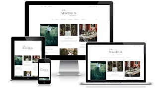 maverick blogger template