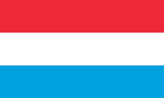 Bandeira de Luxemburgo.