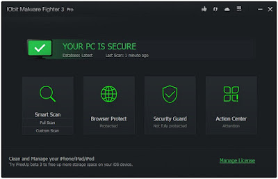 IObit Malwarebytes Fighter 3 Pro IObit Malwarebytes Fighter 3 virus solution provider