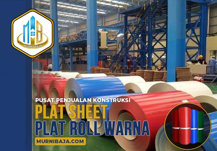 Harga Plat Talang Warna Per Roll