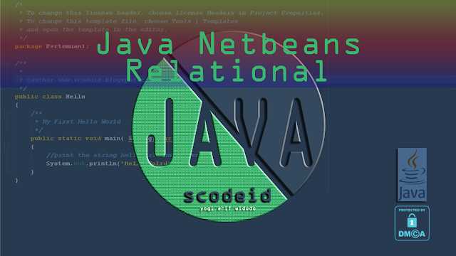 Relational Java dengan Netbeans Kuliah Teknik Informatika Relational Java Menggunakan Netbeans Kuliah TI