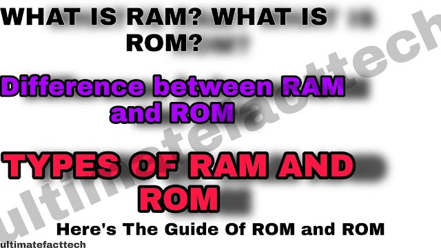 Difference Between RAM & ROM | 