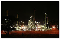 Chevron refinery in Cape Town