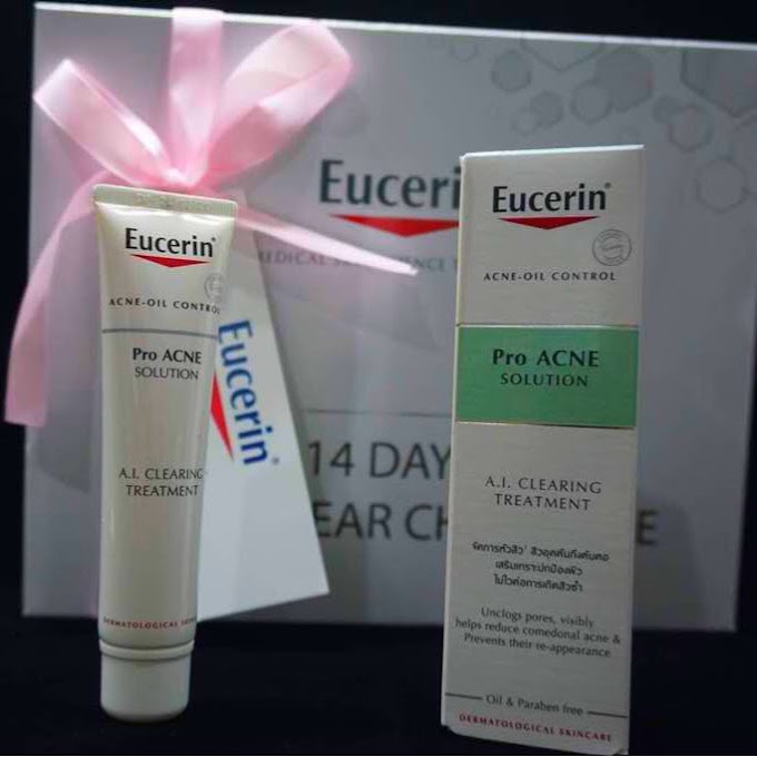 Cabaran Bebas Jerawat Dalam Masa 14 Hari dengan Eucerin