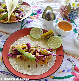 Tacos de pescado{Cocina Mexicana}