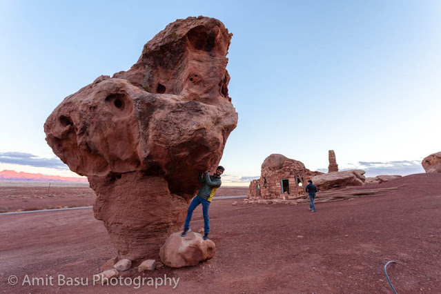 Cliff Dwellers Stone House near Marble Canyon, Arizona, is kinda spooky